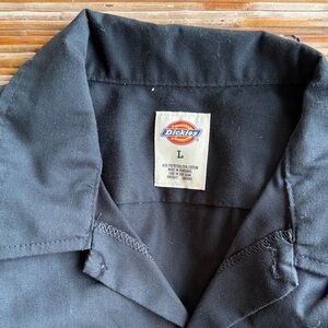Dickies Classic Black Button-Up Shirt